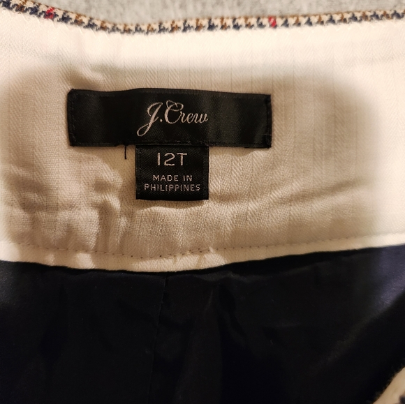 J Crew Plaid Wide Leg Pant - Picture 3 of 3